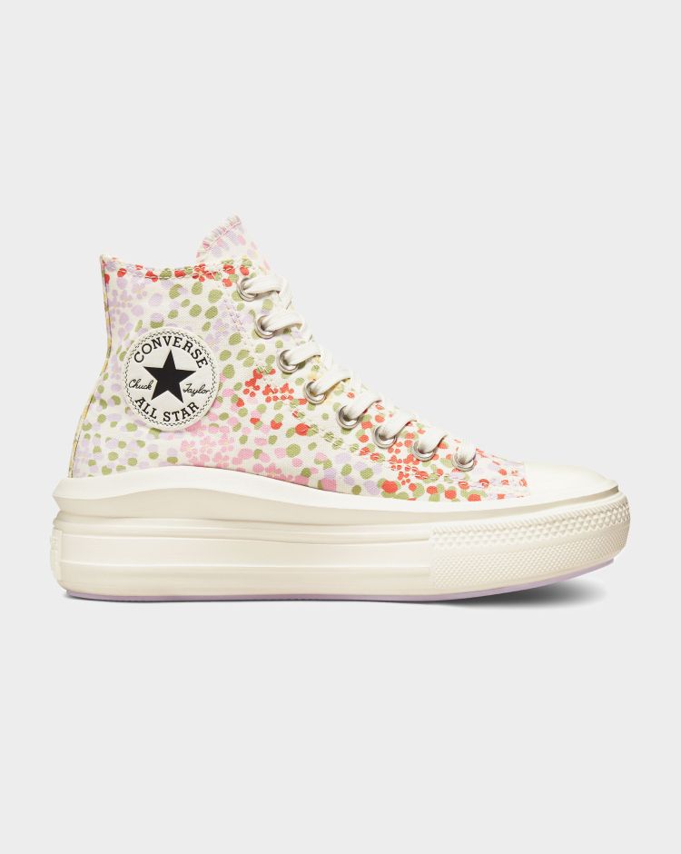 Converse Chuck Taylor All Star Move Platform Bianco Donna