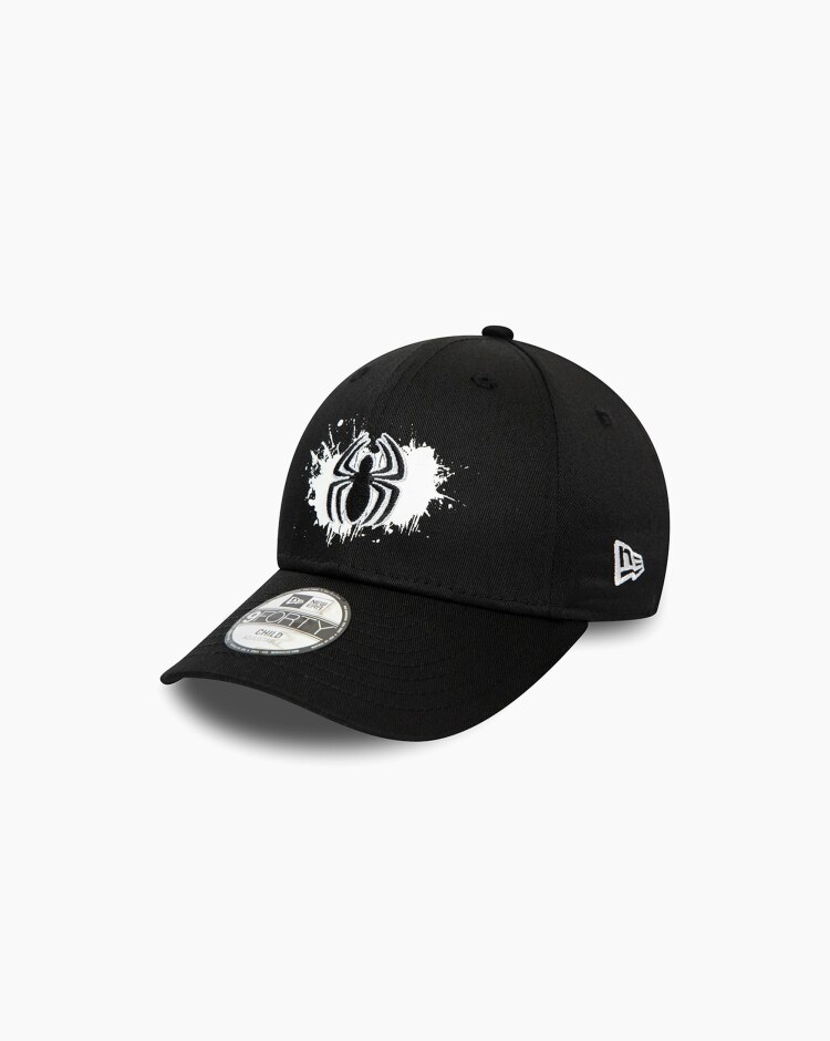 New Era Kids Chyt Paint Base 9Forty Nero Bambino