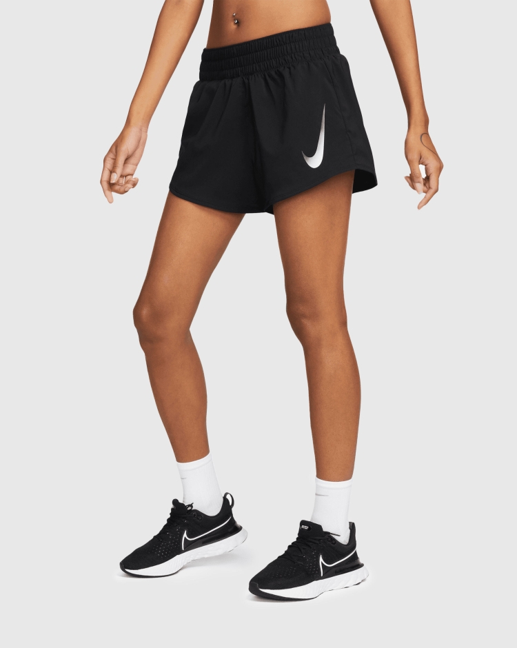 Nike Short Swoosh Nero Donna