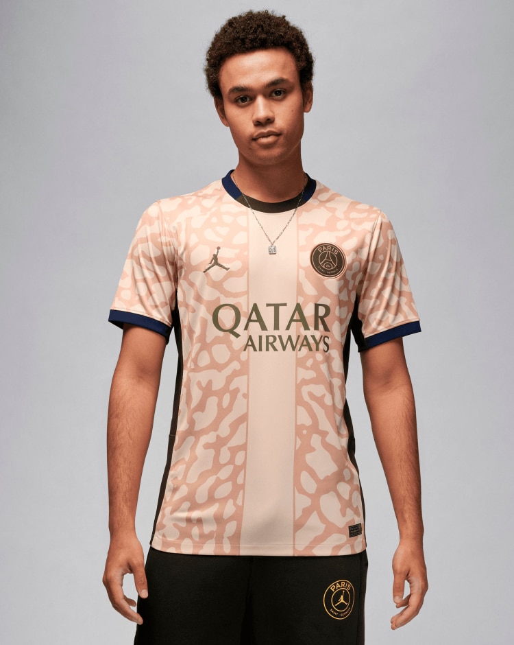 Nike Jordan Quarta Maglia Paris Saint-Germain 2023/24 Rosa Uomo