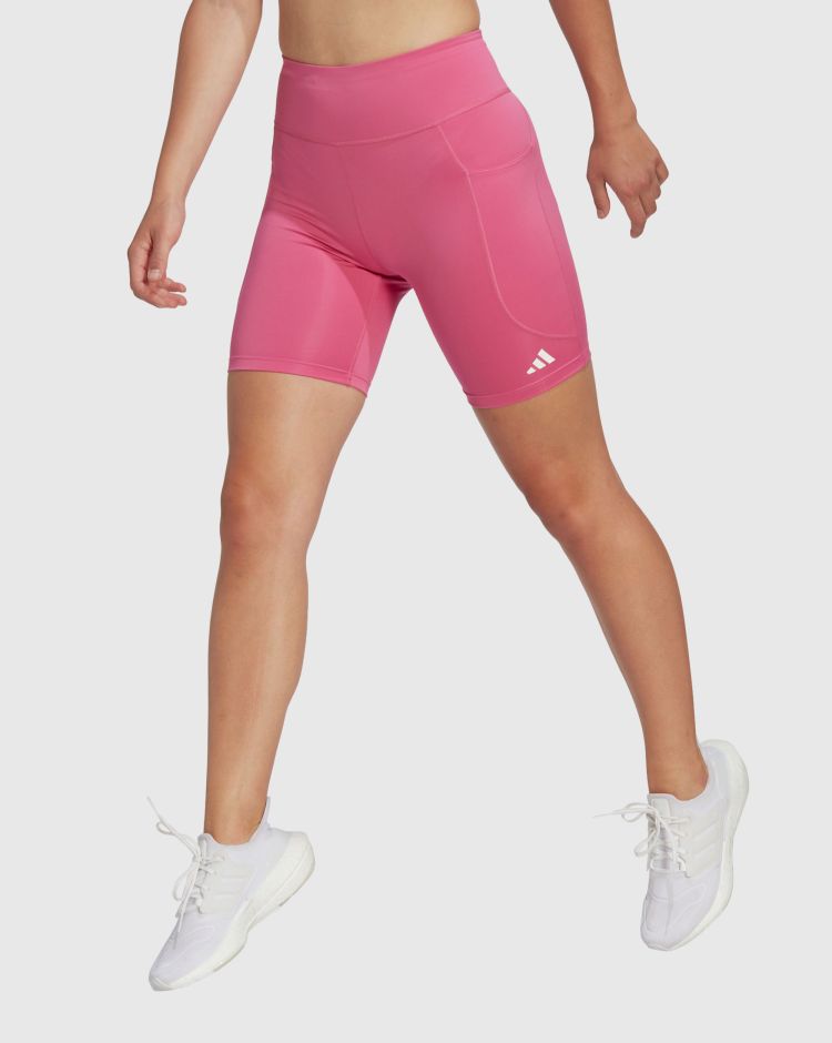 Adidas Leggings corti DailyRun 5-Inch Rosa Donna