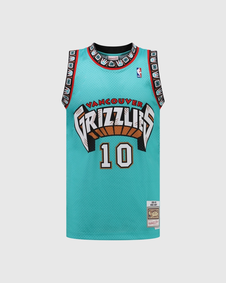 Mitchell&Ness Canotta Vancouver Grizzlies - Mike Bibby 98-99 Verde Uomo