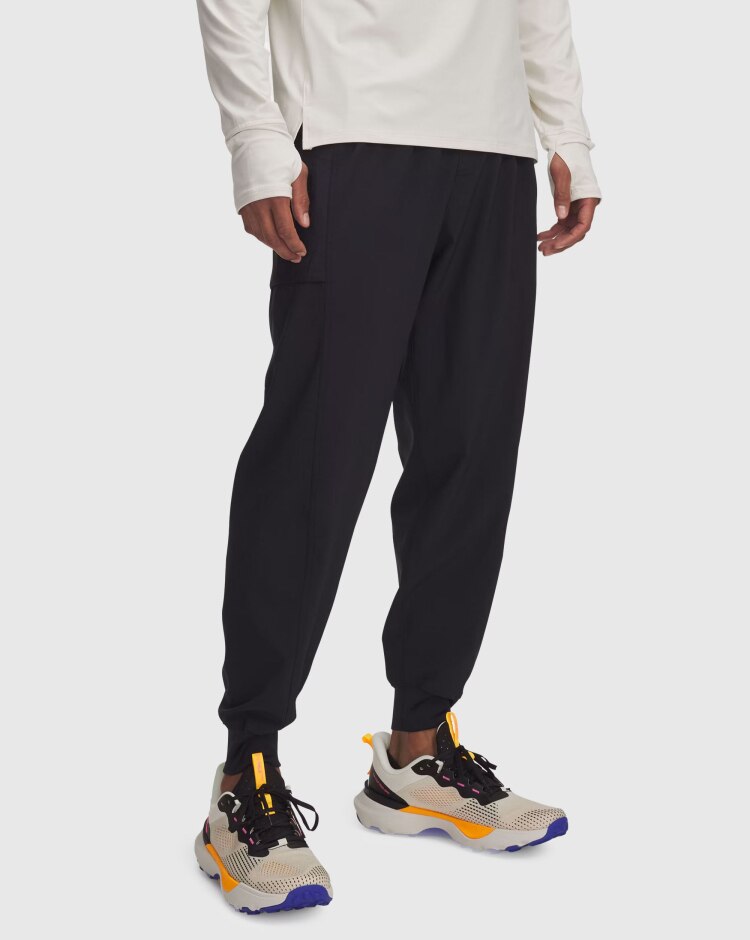 Pantaloni UA Launch Trail Nero Uomo