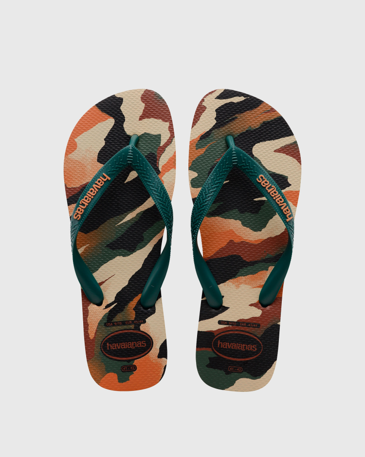 Havaianas Infradito Top Camu Nero Uomo