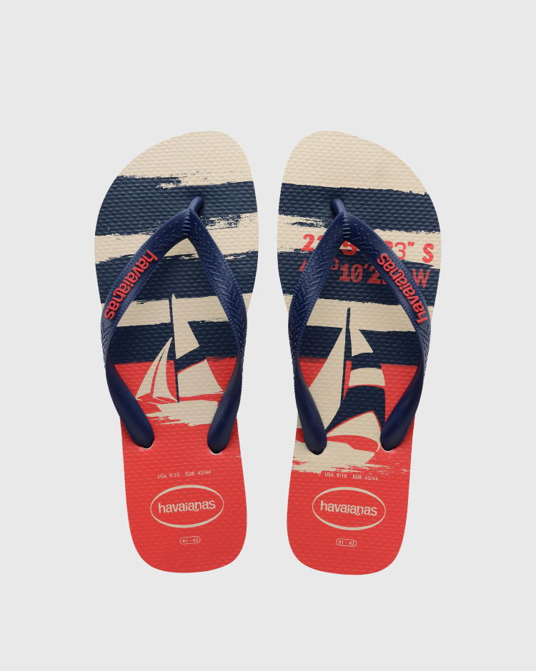 Havaianas Infradito Top Nautical Marrone Uomo