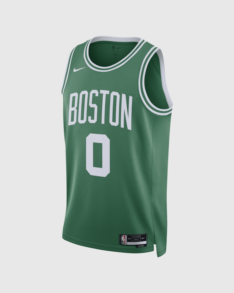 Nike NBA Canotta Boston Celtics Icon Edition 2022/23 Tatum Nero Uomo