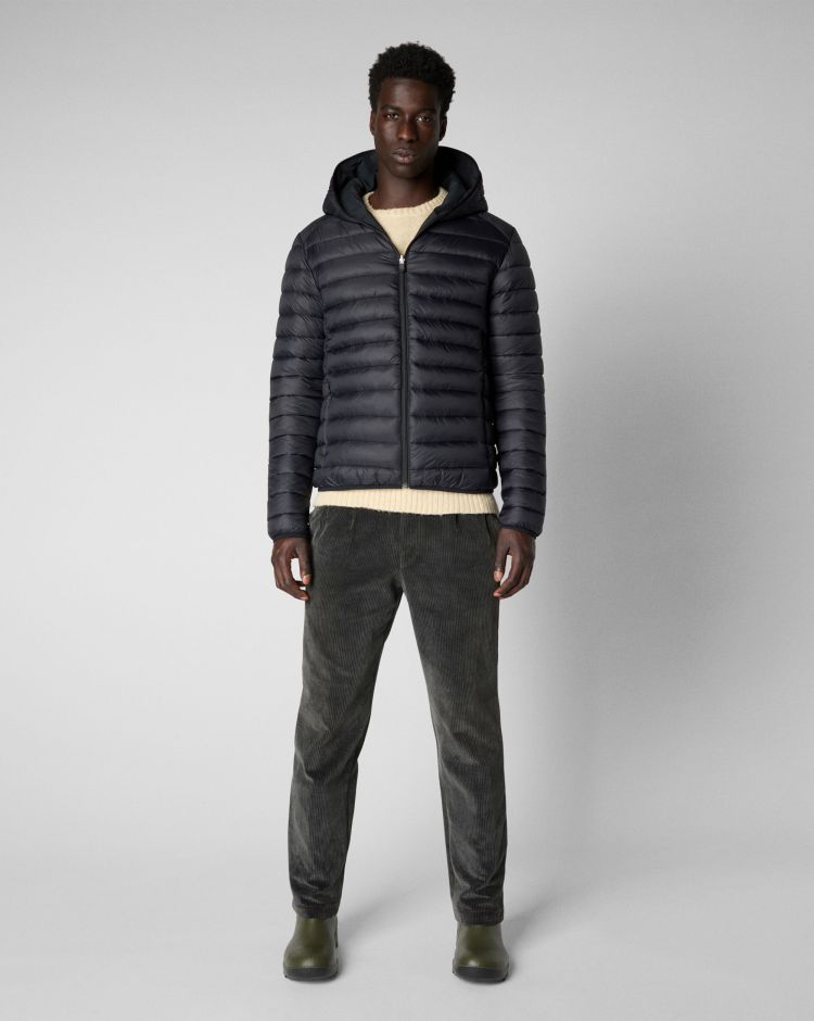 Save The Duck Giacca Ezra Soft Shell Reversibile Nero Uomo