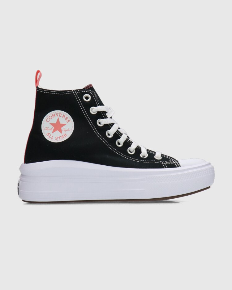 Converse Chuck Taylor All Star Move Platform Nero Bambina