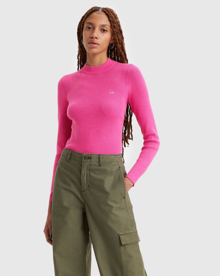 Levi's Maglione Girocollo  Rosso Donna