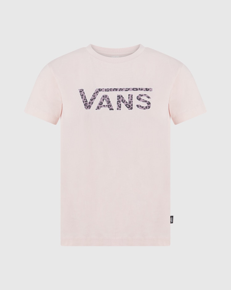 Vans T-Shirt Drop V Cheetah Rosa Donna