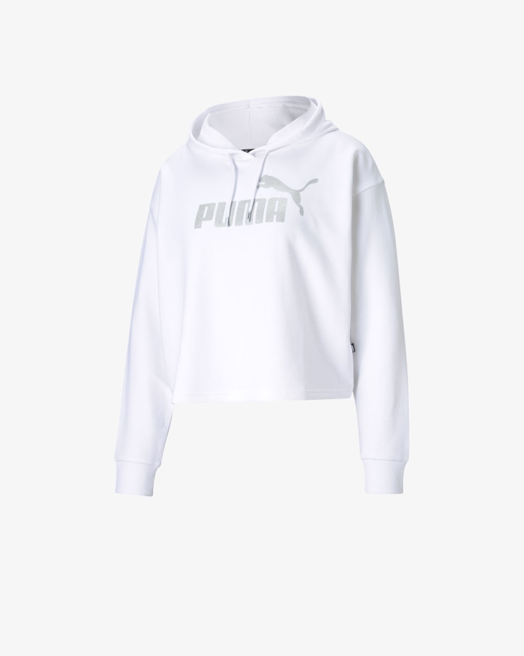 Puma Felpa Ess Metallic Hoodie Donna