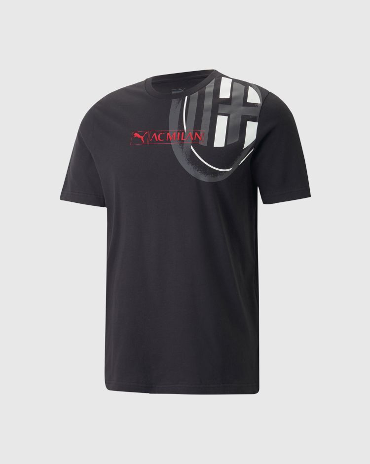 Puma T-shirt A.C. Milan ftblLegacy Nero Uomo