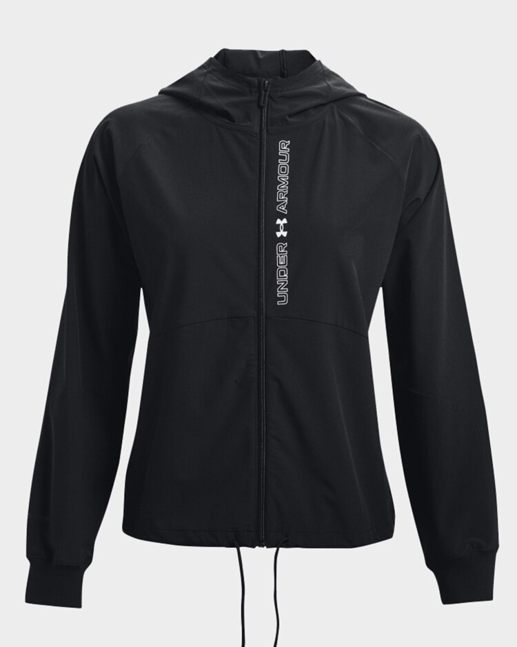 Under Armour Woven Jacket Nero Donna