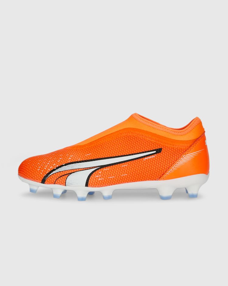 Puma Ultra Match LaceLess FG/AG Arancio Bambino
