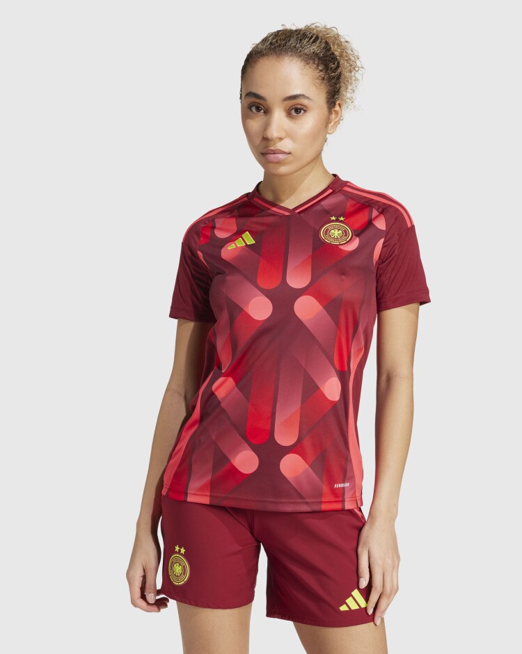 Maglia Away 25 (Women's Team) Germany Rosso Donna