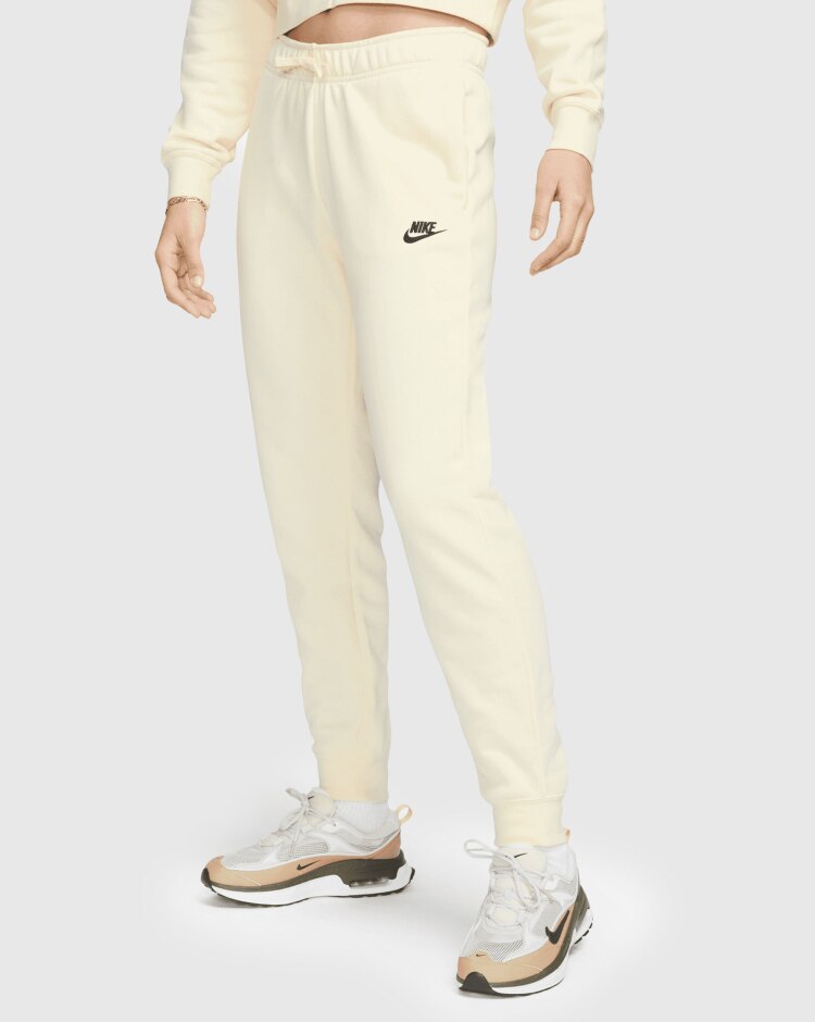 Nike Joggers Sportswear Club Fleece  Bianco Donna