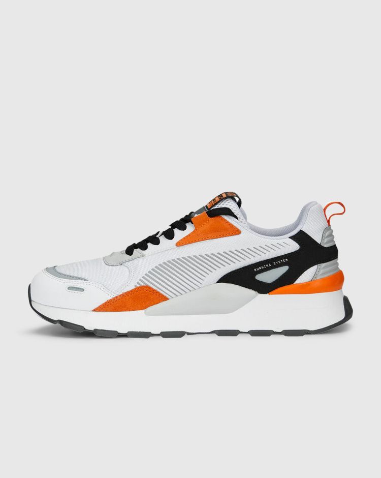 Puma RS 3.0 Suede Bianco Arancio Uomo