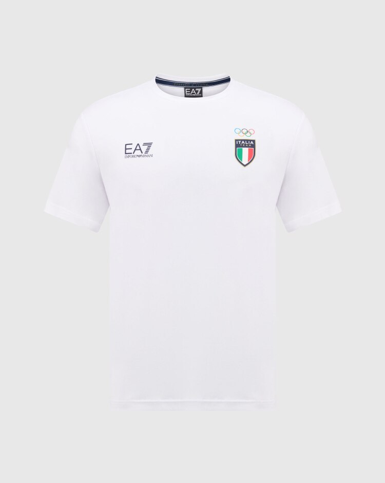 Emporio Armani EA7 T-Shirt Bianco Uomo
