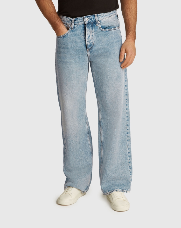 90's Loose Jeans Blu Uomo