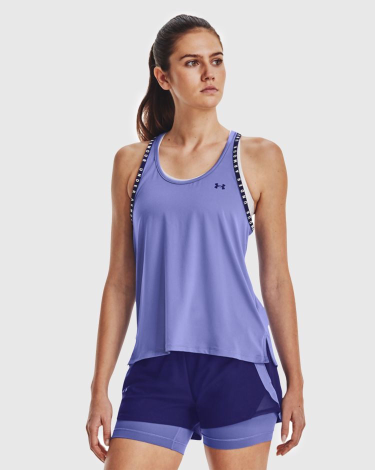 Under Armour Canotta UA Knockout Viola Donna