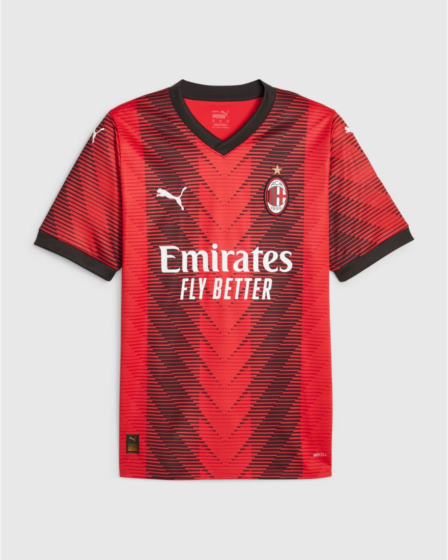 Puma Maglia Home 23/24 AC Milan Uomo Rosso