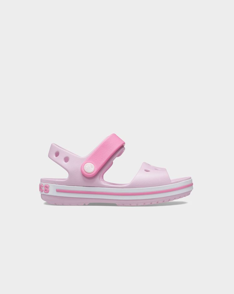 Crocs Sandalo Pink Crocband Kids Rosa Bambina