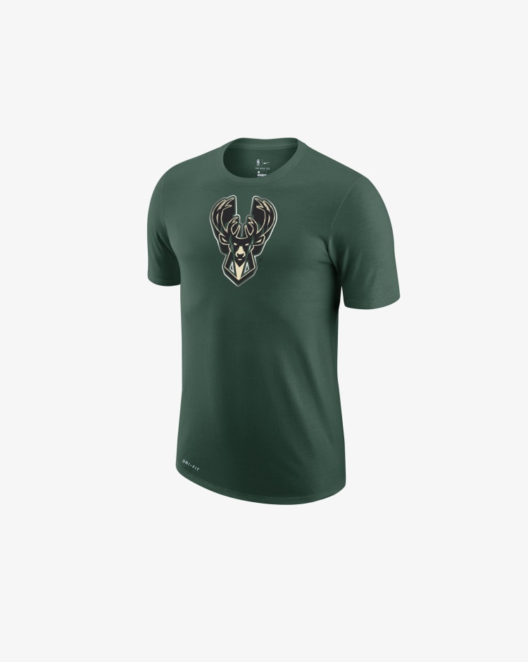 Nike NBA Milwaukee Bucks Earned Edition T-Shirt Uomo