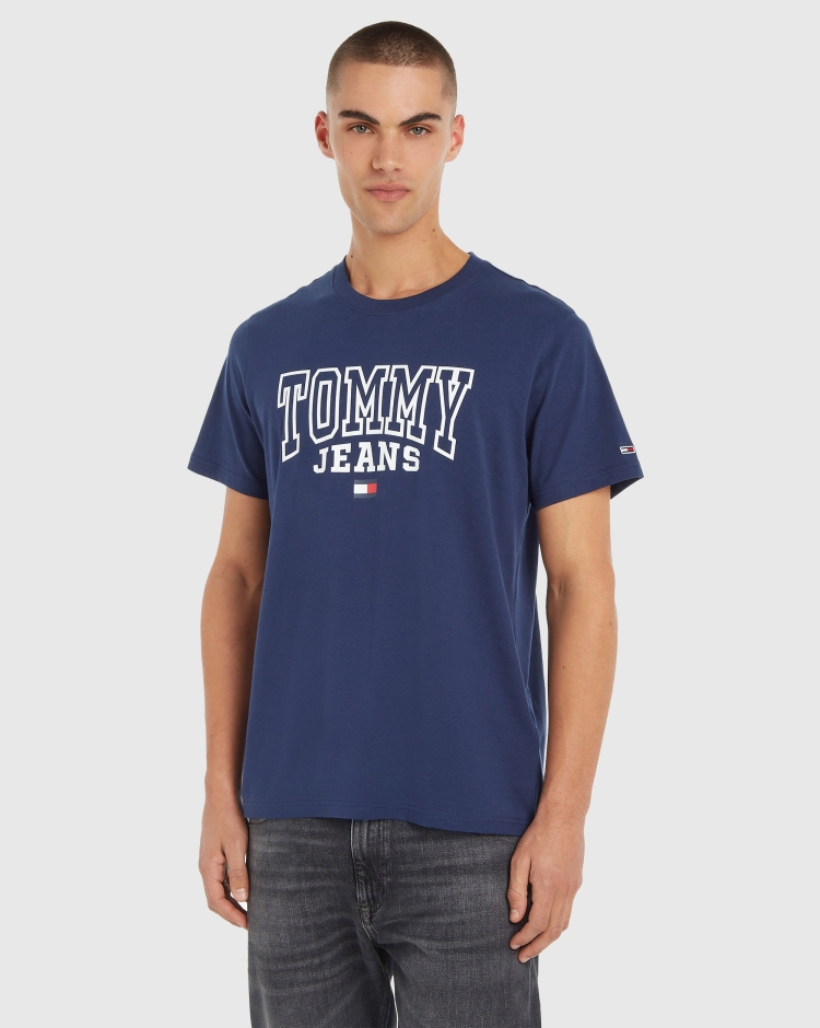 Tommy Hilfiger T-Shirt Regular Entry Graphic Blu Uomo