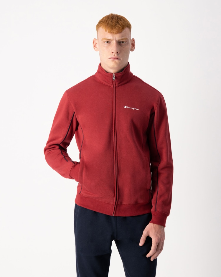 Champion Tuta Full Zip Rosso Uomo