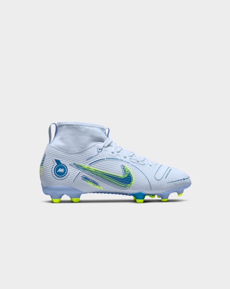 Nike Superfly 8 Academy Fg/Mg Grigio Bambino