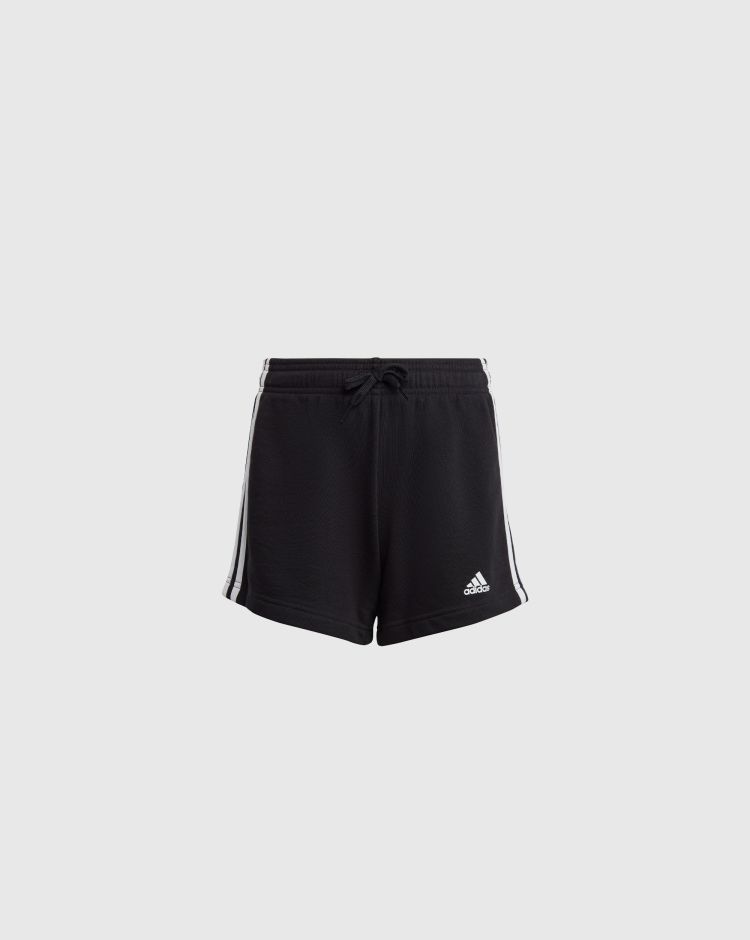 Adidas Short Essentials 3-Stripes Nero Bambina