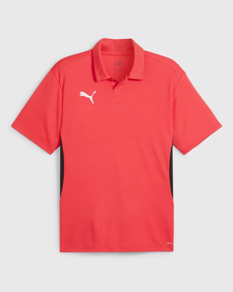 Puma Polo Individual Padel Rosso Uomo