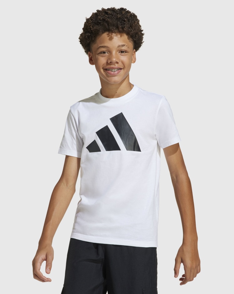 T-shirt Essentials Junior Bianco Bambino