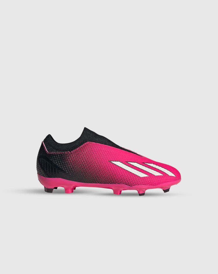 Adidas X Speedportal.3 LaceLess FG Rosa Bambino