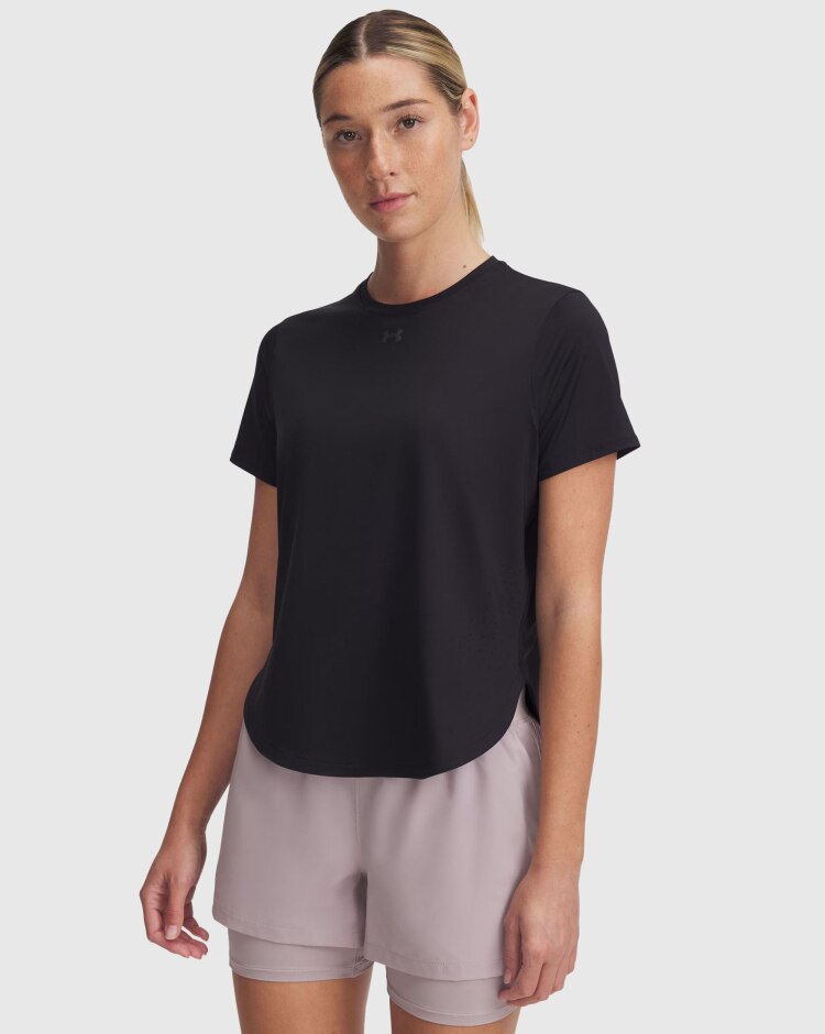 Maglia a maniche corte UA Launch Elite Nero Donna