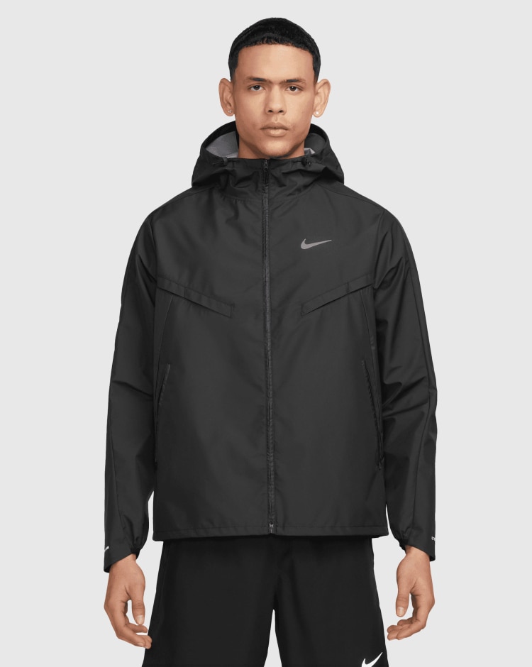 Giacca a Vento Storm-FIT Windrunner Nero Uomo