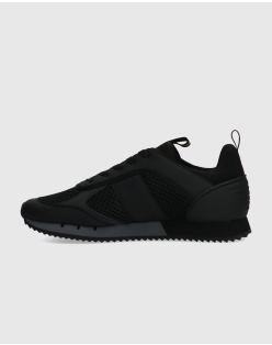 Emporio Armani EA7 Black White Laces Nero Uomo Nero Game7Athletics