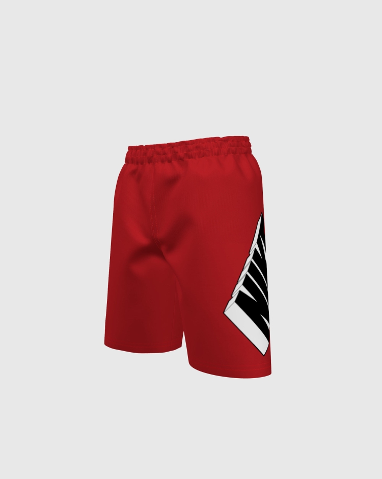 Nike Costume 3D 7" Volley Short Rosso Bambino
