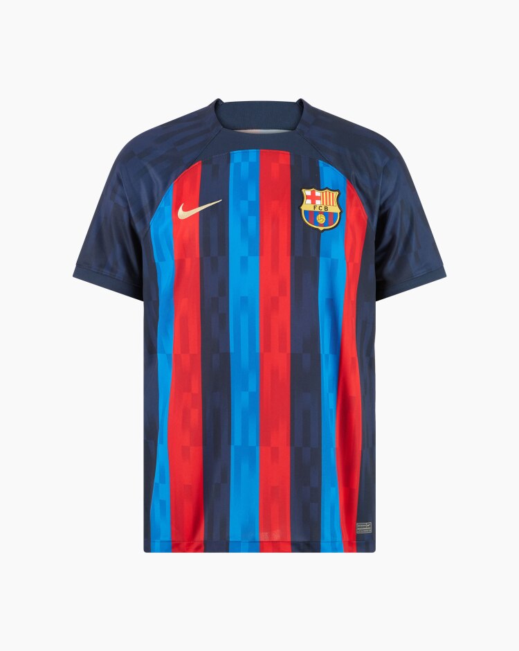 Nike FC Barcellona Stadium Home T-Shirt 2022/2023 Nero Uomo