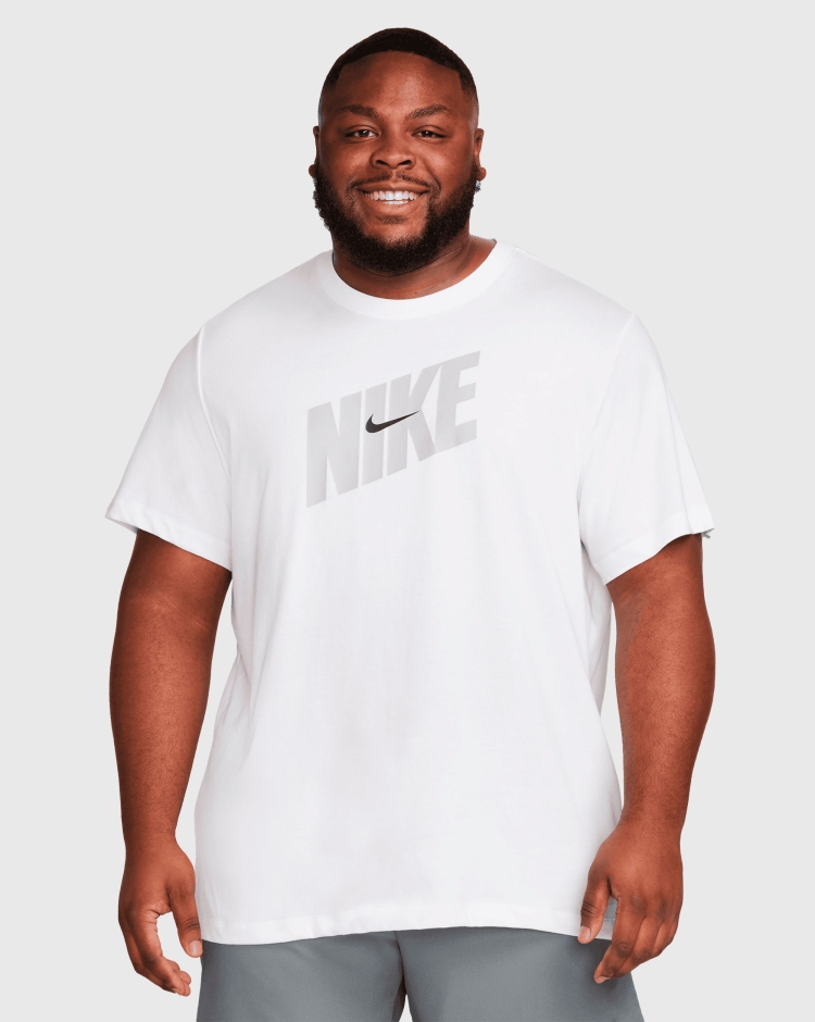 Nike T-Shirt DRI-FIT Novelty Bianco Uomo
