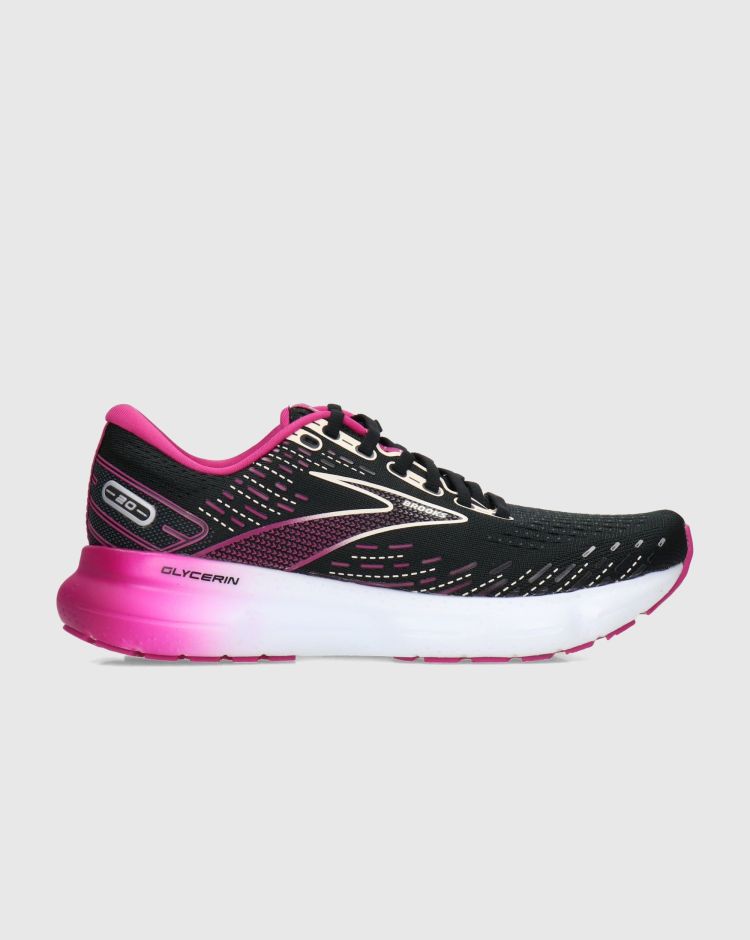 Brooks Glycerin 20 Nero Fucsia Donna