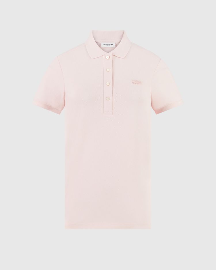 Lacoste Polo Manica Corta Rosa Donna