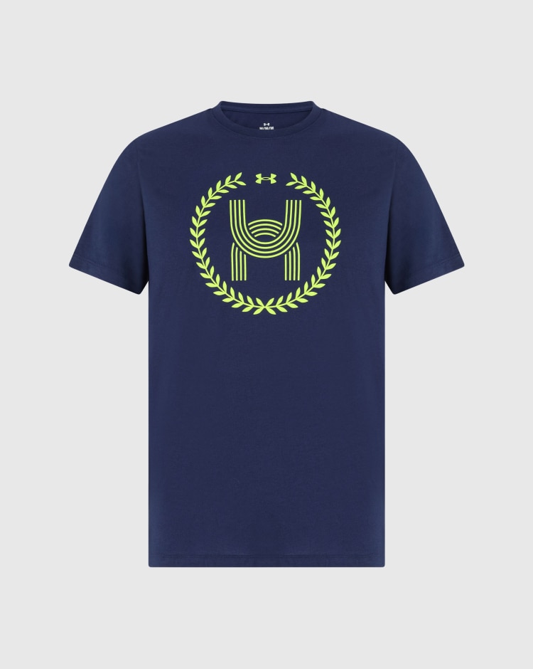 Under Armour T-Shirt UA Launch Blu Uomo