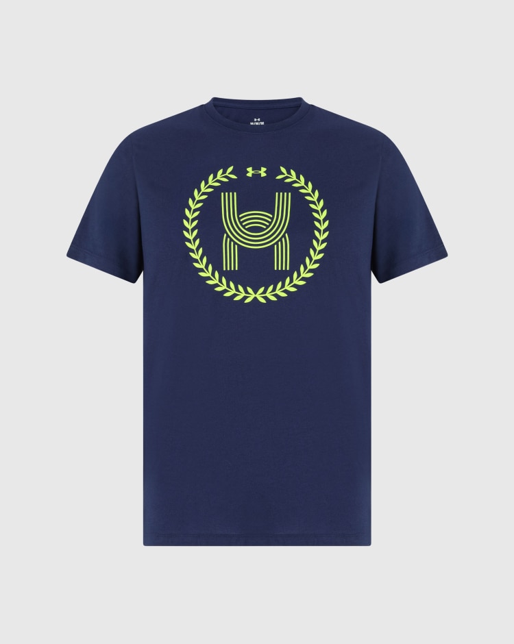 Under Armour T-Shirt UA Launch Blu Uomo