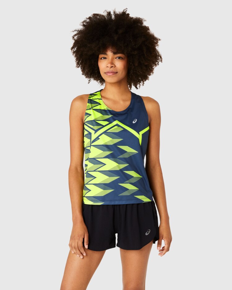 Canotta Light Graphic Verde Donna