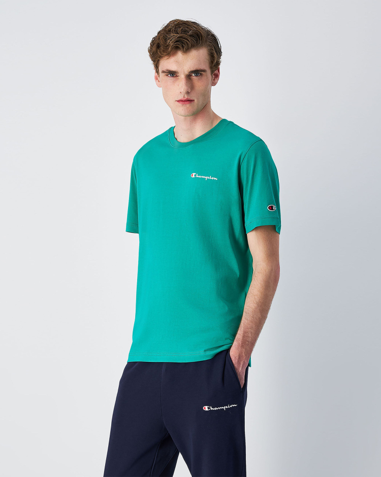 T-Shirt Manica Corta Icons Verde Uomo