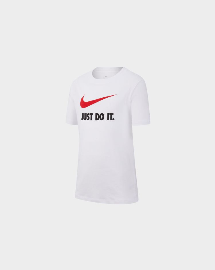 Nike T-Shirt Jdi Swoosh Bianco Bambino