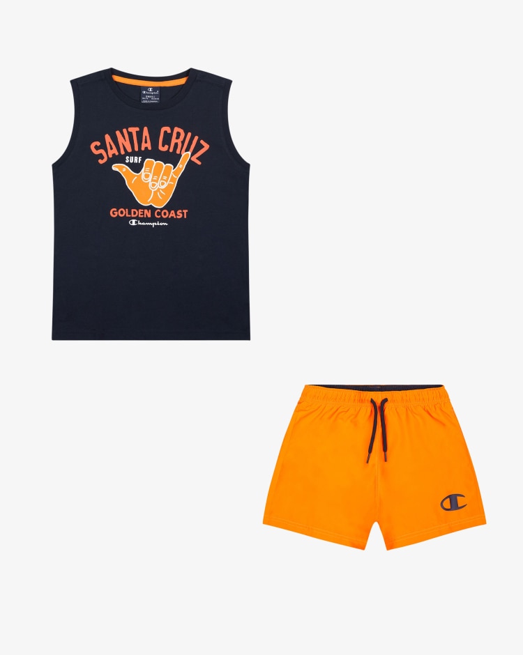 Champion Set top + shorts Bambino