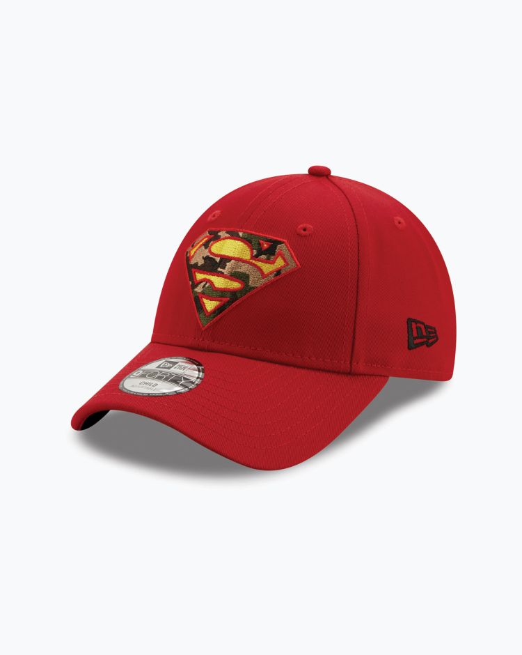 New Era Cappello 9Forty Superman Rosso Unisex