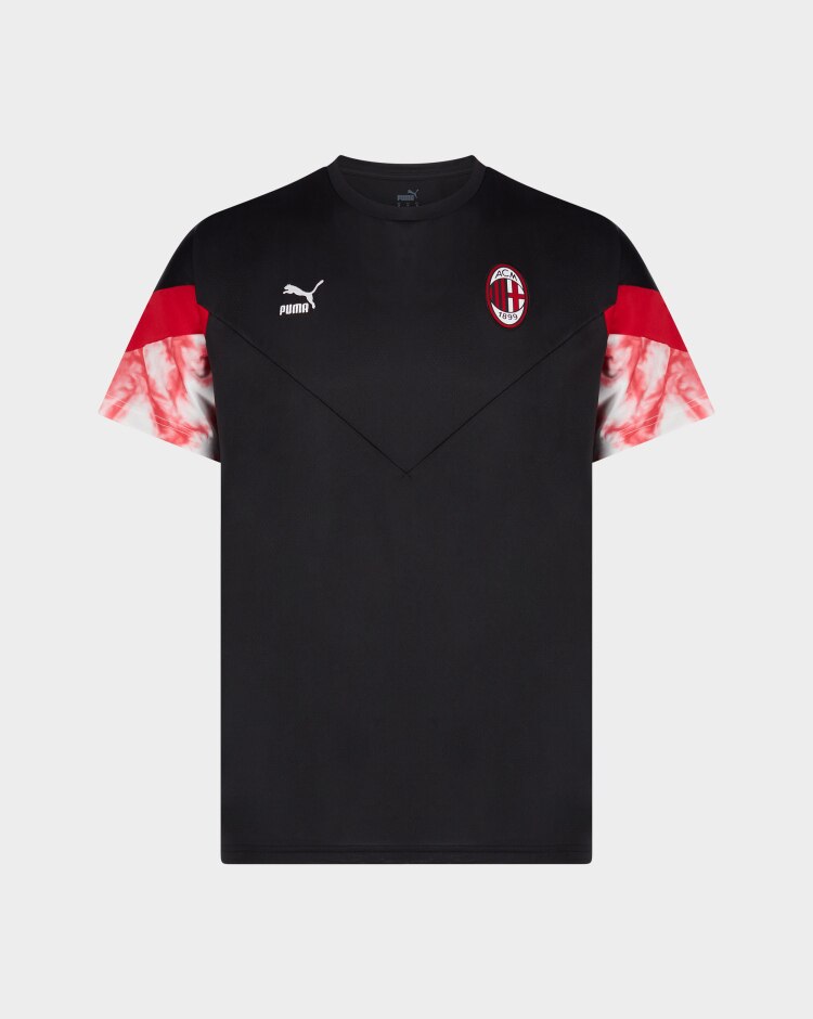 Puma AC Milan T-Shirt Iconic Mcs 2021/2022 Nero Uomo